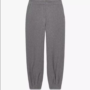 NWT ZARA Gray Puffer Pants Size: S 🩶Sold Out Padded Trouser